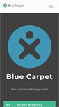 Mobile Screenshot of bluecarpet.nl